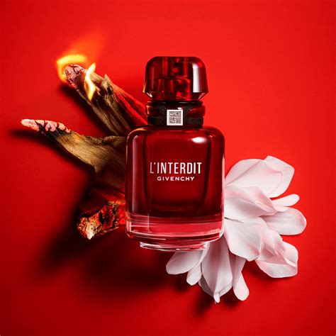 духи givenchy l'interdit rouge|Givenchy le rouge interdit.